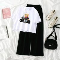 Gambar set remaja/set ABG/set hari2/baju santai/ baju abg/set kaos celana/set santai dari Lasamba shop undefined 1 Tokopedia