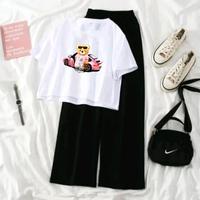 Gambar set remaja/set ABG/set hari2/baju santai/ baju abg/set kaos celana/set santai dari Lasamba shop undefined 3 Tokopedia