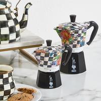 Gambar Bialetti - Mokapot Moka Express Mackenzie & Childs - Moka pot 6 Cups - Alat Seduh Kopi Manual dari Bialetti Official Store undefined 5 Tokopedia