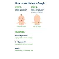 Gambar Koyo Bapil Anak No More Cough Patch Plester Batuk Pilek Herbal Organik dari BRANHOM undefined 3 Tokopedia