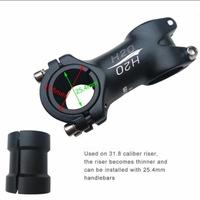 Gambar Adapter Stem Stang Sepeda OS Ke Standar 31.8 Ke 25.4 Meijun - Hitam Plastik dari techdeckuser undefined 3 Tokopedia