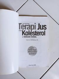 Gambar Terapi Jus Untuk Kolesterol Plus Ramuan Herbal dari Toko Buku Bekas Aksiku undefined 2 Tokopedia