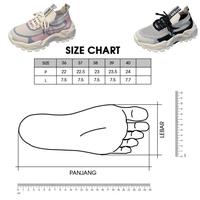 Gambar Sepatu Sneakers Casual Sporty Wanita Luxury Party Shoes Dormant Trust - Abu Grey, 40 dari FASHION SHOW INDONESIA undefined 4 Tokopedia