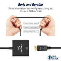 Gambar Kabel Konektor Display Port Male to HDMI Female Proyektor Laptop dari OneGadget Shop undefined 5 Tokopedia