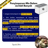 Gambar Mie Keriting Mentah Special untuk bakmie, mie ayam, yamin dll - 500gr-Digulung dari spatulakuid undefined 3 Tokopedia