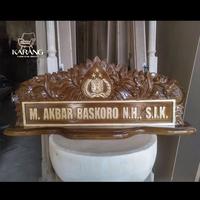 Gambar PAPAN NAMA UKIRAN MOTIF DAUN - BISA CUSTOM | KARANG FURNITURE JEPARA - DP 50% dari KARANG FURNITURE JEPARA. undefined 5 Tokopedia