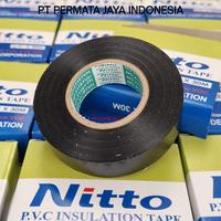 Gambar Isolasi Nitto / Isolasi Listrik Nitto / Hitam ORIGINAL Nitto / 3/4 x 30m dari PT PERMATA JAYA INDONESIA undefined 1 Tokopedia
