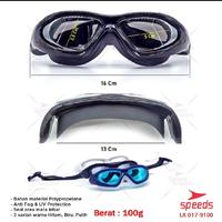 Gambar Kaca Mata Renang - Hitam dari SPEEDS SPORT undefined 5 Tokopedia