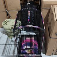 Gambar sangkar burung cucak ijo,kacer,kenari,dll,merk ebod motif jeruji fiber terlaris dari randu jaya sangkar undefined 2 Tokopedia