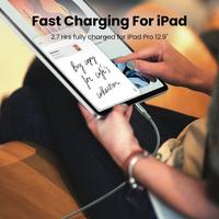 Gambar UGREEN Kabel Data 25057 Nylon Braided TYPE C to TYPE C 60W 3A Super Fast Charging PD Power Delivery Quick Charge Cable Tipe C Original Ori 60 Watt dari Pampam Shop undefined 3 Tokopedia