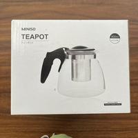 Gambar Teapot MINISO 900ml / Teko teh / Teko kopi pakai saringan dari Lyncocosew undefined 1 Tokopedia