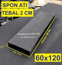 Gambar SPON ATI / BUSA ATI / SPON EVA TEBAL 2 CM WARNA HITAM LEBAR 60 CM X PANJANG 120 CM dari Gudang Spon 959 undefined 4 Tokopedia