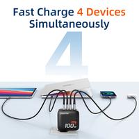 Gambar Adaptor Kepala Charger GaN PD Type C CABLETIME Fast Charging 20W 100W Series - 20W - Black dari XLink Semarang undefined 5 Tokopedia