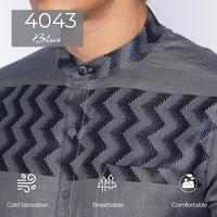 Gambar Casella Baju Koko Pria Lengan Pendek | Baju Koko Hadid Horizontal - 4043 GreenOlive, XL dari Casella Apparel undefined 3 Tokopedia