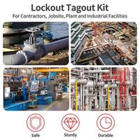 Gambar Lockout Tagout Kit,Loto Kit Safety Padlock+Loto Hasp+Electrical Plug/Ball Valve/Gate Valve Devices+Circuit Breaker+Loto Tags,Electrical Loto for Electrical/Industrial/Mechanical dari Malikha&Nahla undefined 5 Tokopedia