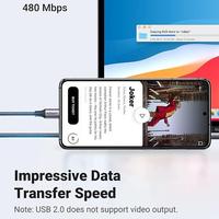 Gambar UGREEN Kabel Data 25057 Nylon Braided TYPE C to TYPE C 60W 3A Super Fast Charging PD Power Delivery Quick Charge Cable Tipe C Original Ori 60 Watt dari Pampam Shop undefined 4 Tokopedia