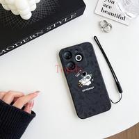 Gambar Infinix Smart 8 / 8 Pro Casing Gambar Softcase Lovely Cartoon Astrounout Trendy Case Free Tali Phone Cover - smart 8, Hitam dari K-Rose Official Store undefined 5 Tokopedia