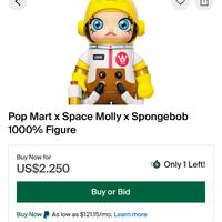 Gambar Mega Space Molly Popmart Spongebob Limited Rare Collection size 1000% Figure dari HYPELUXCOLLECTIVEE undefined 4 Tokopedia