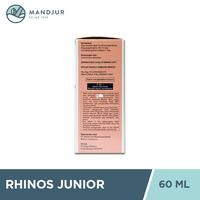 Gambar Rhinos Junior Syrup 60 mL - Obat Flu, Pilek, Demam, Hidung Tersumbat dari Apotekmandjurofficial undefined 2 Tokopedia