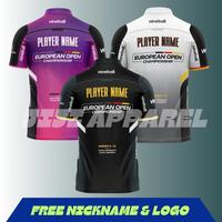 Gambar JERSEY BILLIARD ONBOARD NINEBALL BAJU PRIA FULL PRINT FREE REQUEST NAMESET & LOGO - Hitam, XL dari JIJI JERSEYS undefined 2 Tokopedia