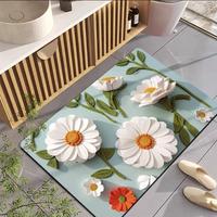 Gambar Keset kaki 3D anti slip kamar mandi toilet / lukisan 3D alas kaki dapur keset kaki karpet R044 - P7, 40 x 60 cm dari Kiraiya Store undefined 3 Tokopedia