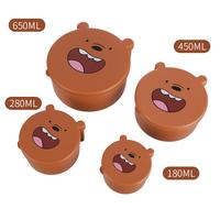 Gambar Langka Mso Kotak Makan Tempat We Bare Bears Lucu Penyimpanan Makanan 4 Pcs Set Dapur Kulkas Food Storage dari Panduu Collection undefined 3 Tokopedia