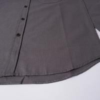 Gambar Kemeja Polos Lengan Panjang Pria Warna Dark Grey Baju Abu Tua Premium dari Norzen Project undefined 3 Tokopedia