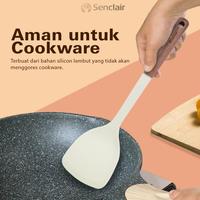 Gambar Senclair Utensil Leon Laddle Centong / Sendok Sop Silikon 1 Pcs Centong / Sendok Silikon Tahan Panas Food Grade SLU-02 dari Senclair Indonesia undefined 4 Tokopedia