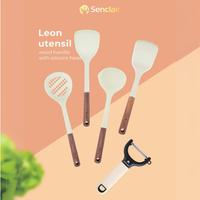 Gambar Senclair Utensil Leon Laddle Centong / Sendok Sop Silikon 1 Pcs Centong / Sendok Silikon Tahan Panas Food Grade SLU-02 dari Senclair Indonesia undefined 5 Tokopedia