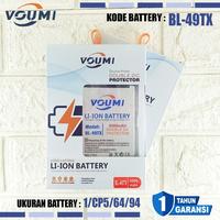 Gambar VOUMI Baterai BL-49TX BL49TX Battery Double IC Power high Capacity Compatible Hp INFINIX Note 30 4G - X6833B & Note 30 5G - X6711 Batery Batre dari Hard Workerr undefined 5 Tokopedia