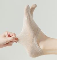 Gambar Kaos kaki Wanita Pendek Semata Kaki Socks Jempol Bahan Katun Premium SCK 59 - Black dari pusatgrosir777.id undefined 2 Tokopedia