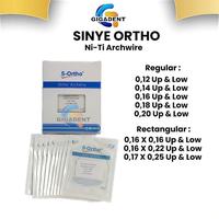 Gambar NITI SUPER ELASTIC OVOID SINYE ORTHO 10PCS/BOX - 0,18 lower dari Giga Dent undefined 1 Tokopedia