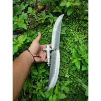 Gambar Mata Pisau Cacah Pencacah Rumput Ukuran 25, 30, 40cm Dinamo Mesin Sanyo Varian As 10 & 12mm - 40cm dari HarvestHub Essentials undefined 5 Tokopedia