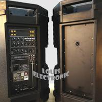 Gambar Speaker Aktif + Pasif 15" MINAMI PARTYBOX 500 + Stand + Mic Wireless dari LOUIS ELECTRONIC undefined 3 Tokopedia