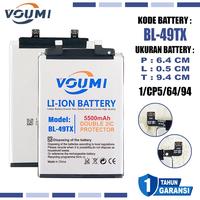 Gambar VOUMI Baterai BL-49TX BL49TX Battery Double IC Power high Capacity Compatible Hp INFINIX Note 30 4G - X6833B & Note 30 5G - X6711 Batery Batre dari Hard Workerr undefined 3 Tokopedia