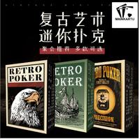 Gambar Kartu Remi Mini RETRO POKER RANDOM lucu Asli Premium Awet Viral Murah Licin Berkualitas Tahan Lama dari Main Kartu undefined 1 Tokopedia