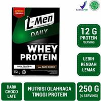 Gambar Ter gokil L-Men Daily Whey Protein Dark Chocolate 250 gr Susu Suplemen Fitness Terpercaya dari marvel-4 undefined 1 Tokopedia