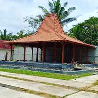 Gambar Rumah joglo ukuran 12x10 meter bahan kayu jati harga DP dari Barokah Jati furni undefined 3 Tokopedia