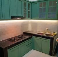 Gambar Kitchen Set Cat Duco Custom Kabinet Dapur Murah dari HUNIAN VIP undefined 2 Tokopedia
