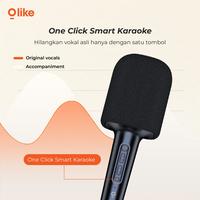 Gambar Olike KM1 Mic Karaoke Bluetooth Speaker Wireless Microphone Portable Port Aux TF Card 1200mAh Playtime 9 Jam Garansi Resmi 1 Tahun dari EF Acc Store undefined 4 Tokopedia
