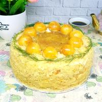 Gambar Nastar Crumble Cake 20CM / Nastar Cake / Nastar Ulang Tahun / Birthday Cake - Cream Cheese dari NH Kitchen TGR undefined 5 Tokopedia