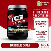 Gambar [Heal] L-Men Platinum Bubble Gum 800g 25gr protein - Suplemen Olahraga Terjamin dari Putra Arum undefined 4 Tokopedia