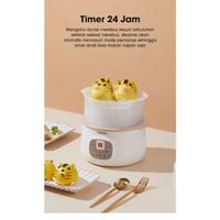 Gambar SAMONO SW-SC08 Baby Safe Slow Cooker Ceramic Food Grade 0.8L dari Home Electro undefined 3 Tokopedia