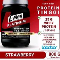 Gambar Ter gokil L-Men Platinum Choco Latte 800gr - Suplemen Fitnes Whey Protein LMen Terpercaya - Choco Latte, 800gr dari marvel-4 undefined 5 Tokopedia