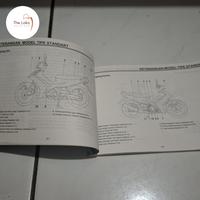 Gambar Manual book Jupiter MX old 135 - buku petunjuk pemilik dari The Loko undefined 2 Tokopedia