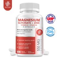 Gambar IMATCHME MAGNESIUM GLYCINATE + ZINC Vitamin D3 & B6 555mg 120Capsule dari Official Glucoactive undefined 1 Tokopedia