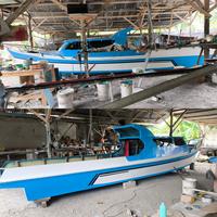 Gambar Kapal Perahu Full Fiber 100% Panjang 8 Meter X Lebar 1.6M Fishing Boat Yatch Model With Stainless Steel 304 dari NORTH BLUE FISHING undefined 1 Tokopedia