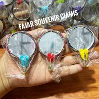Gambar souvenir pernikahan cermin kaca gagang bulat tali kemas plastik dari Fajar Souvenir murah undefined 5 Tokopedia