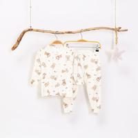 Gambar Pajamas Set - Tencel long set brown bear - BW, L dari CV Mahkota Indah Store undefined 2 Tokopedia