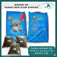 Gambar 1 Kg MEGAMI GR PN SB Pelet Pakan Ikan Kerapu Kakap Koi Hias Koki MS Laut 1Kg 1 Kilo - Megami GR-1, 1 Kg dari WU Aqua Expert 2 undefined 3 Tokopedia
